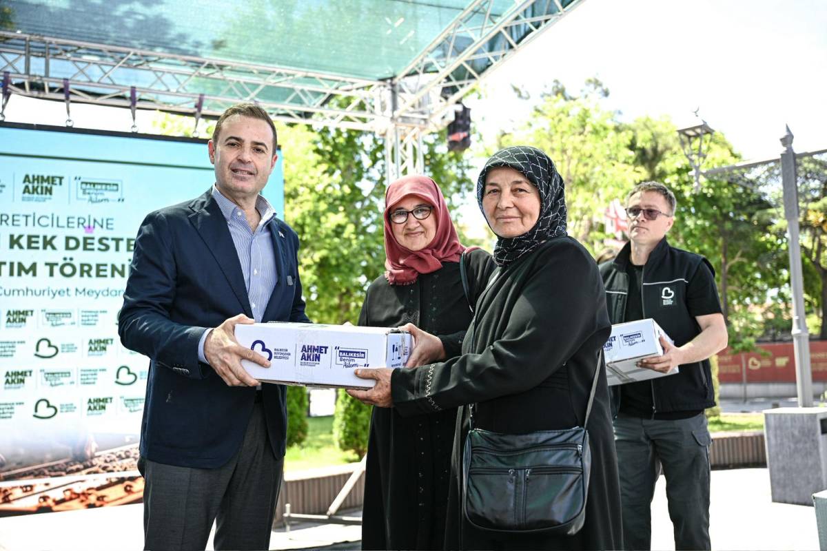 Büyükşehirden Arıcılara yüzde 100 Hibeli Fondan Kek Desteği