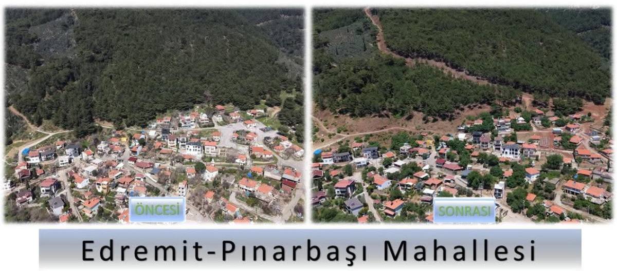 Balıkesir'de orman yakını yerleşim alanlarında alarm