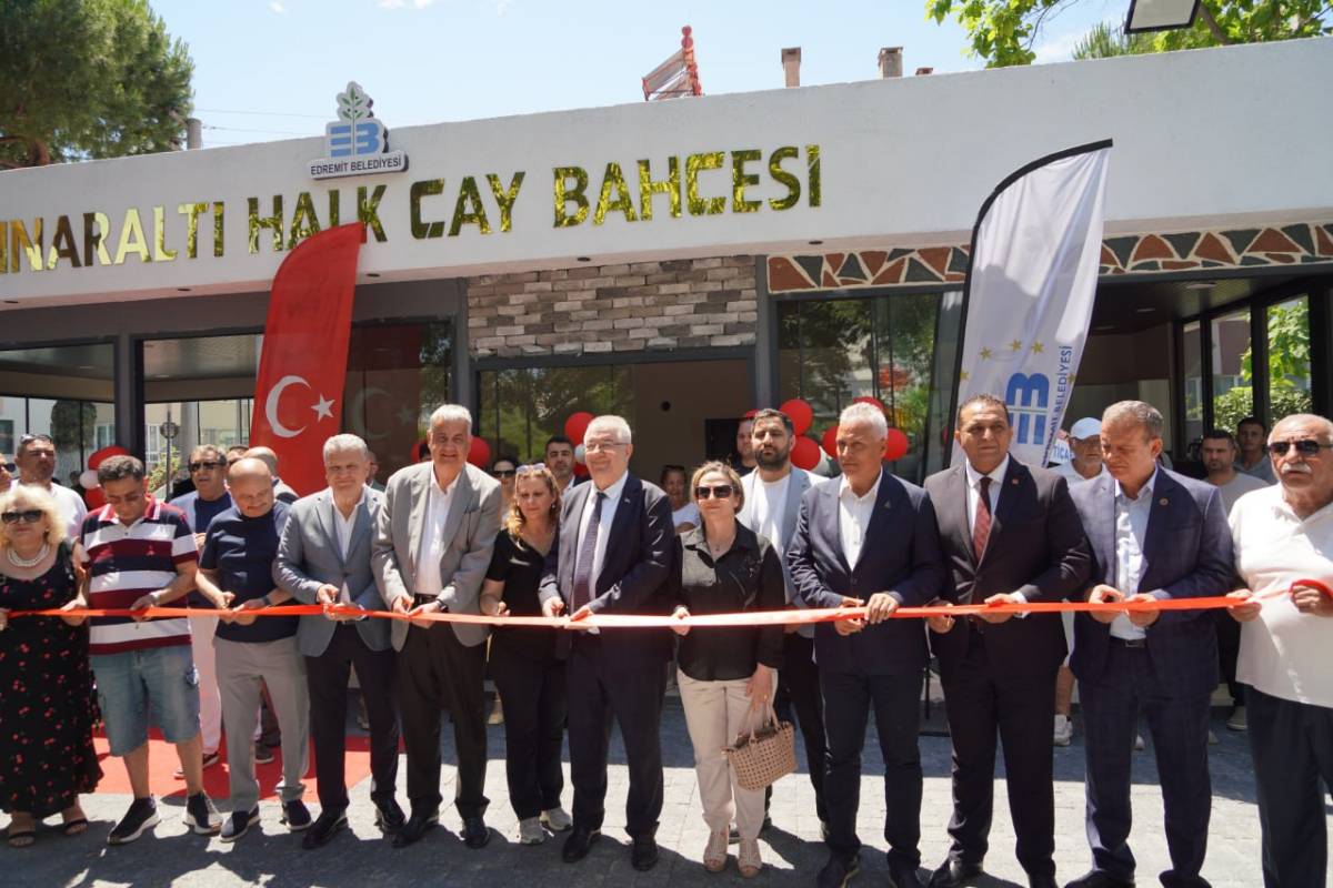 Edremit Belediyesi Kent Lokantası açıldı