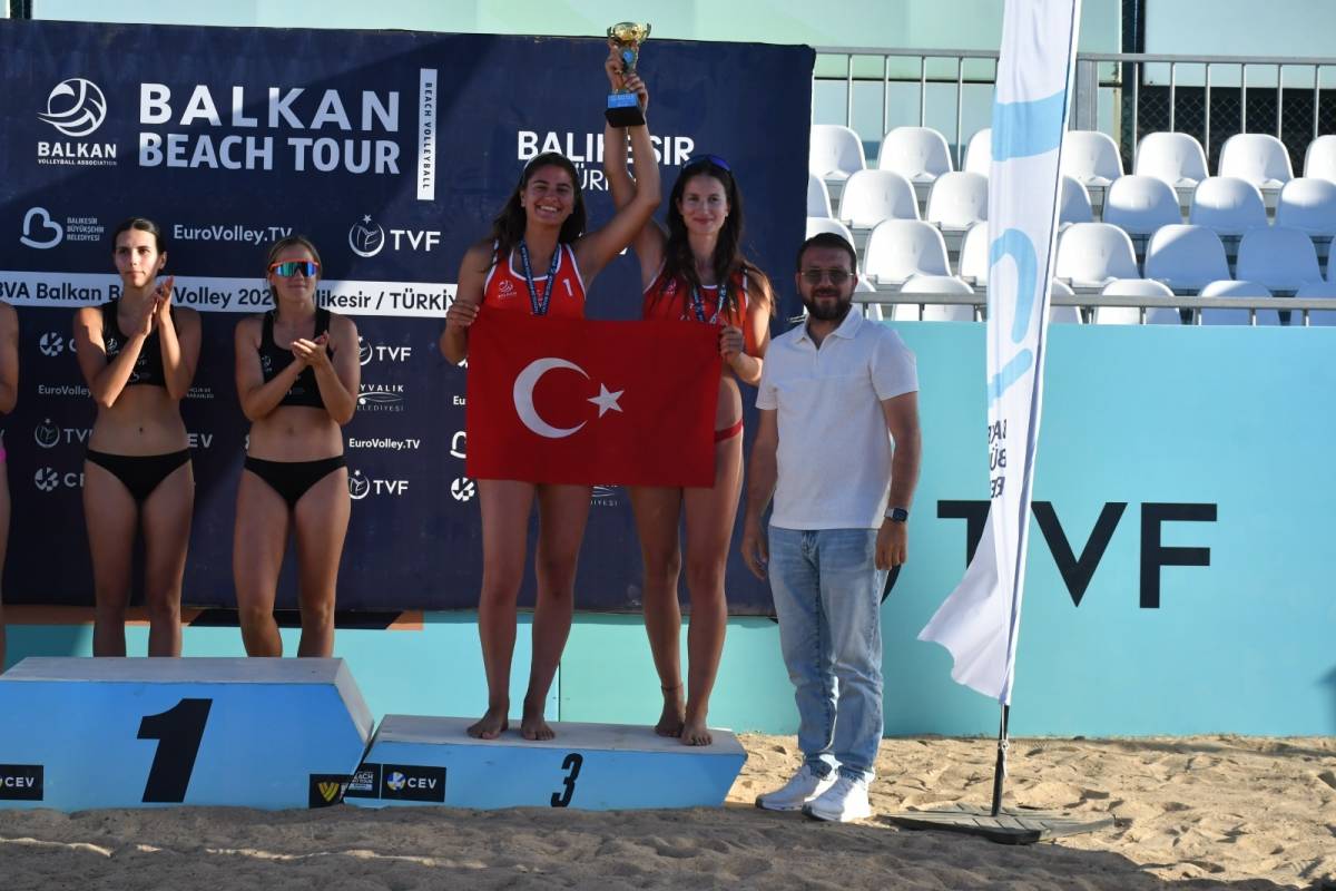 BVA Plaj Voleybolu Balkan Şampiyonası sona erdi