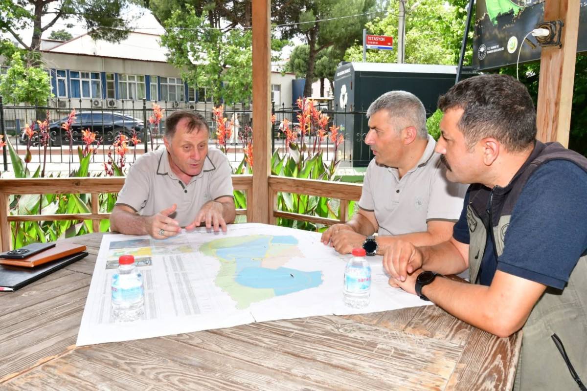 Edremit Orman'da Şen rüzgarı esti