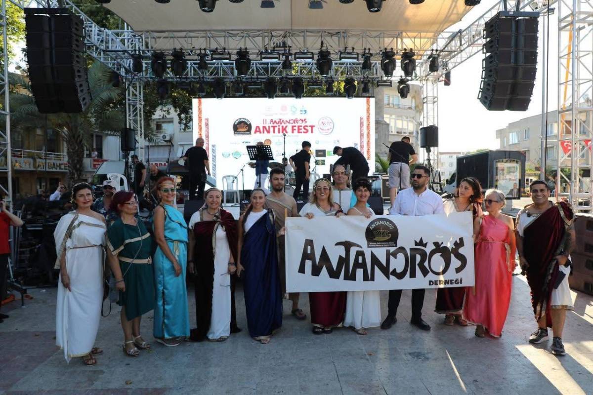 Edremit’te Antandros 2. Antik Fest başladı