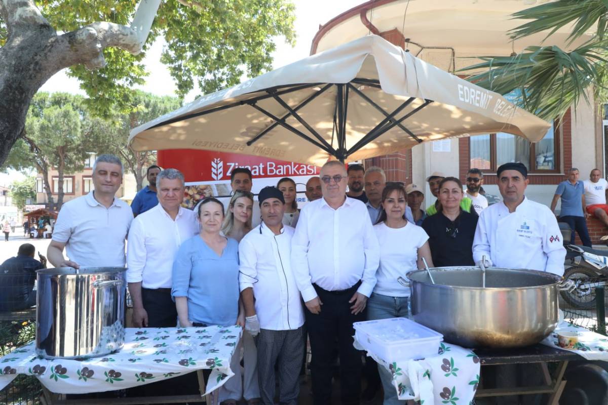 Edremit Belediyesi aşure hayırları başladı