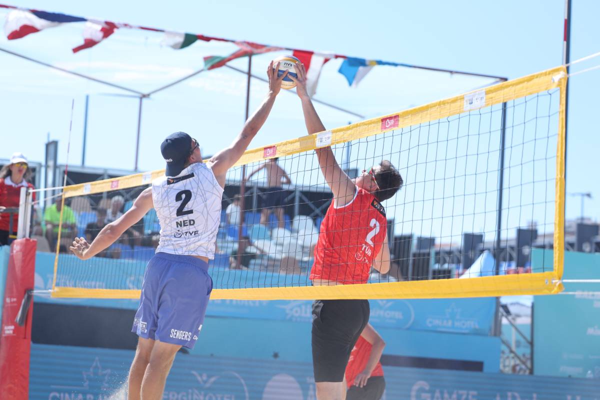 Plaj Voleybolu Dünya Turu Balıkesir Etabı Sona Erdi