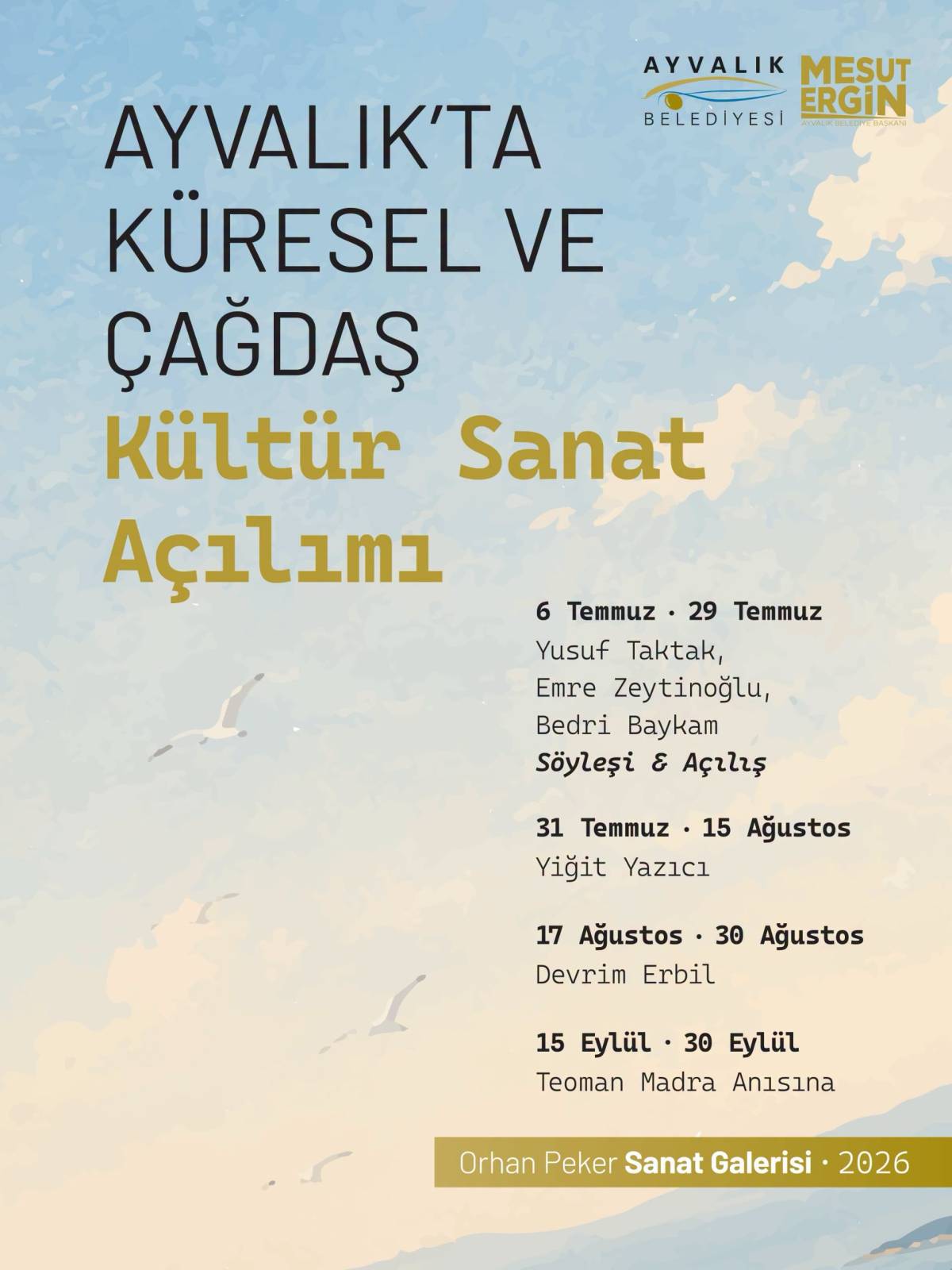 Ayvalık'ın köklü kültür ve sanat mirası çağdaş bir bakış açısıyla geleceğe taşınıyor