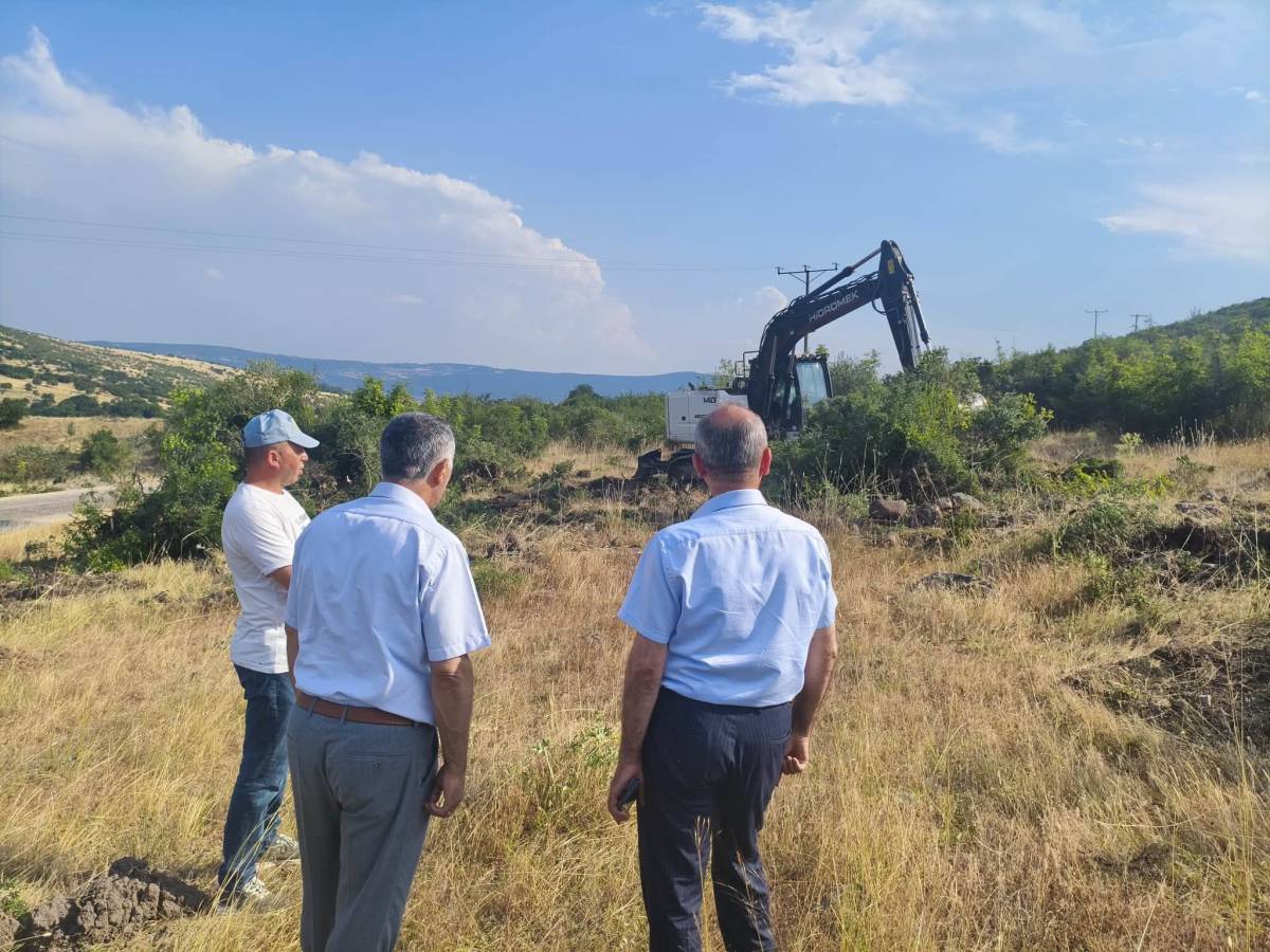 Balya'da mera ıslah çalışmaları yerinde incelendi