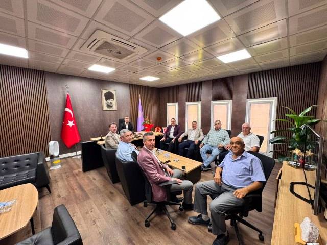 Bandırmalı esanf dünyasından Başkan Rıza Tekin’e Ziyaret