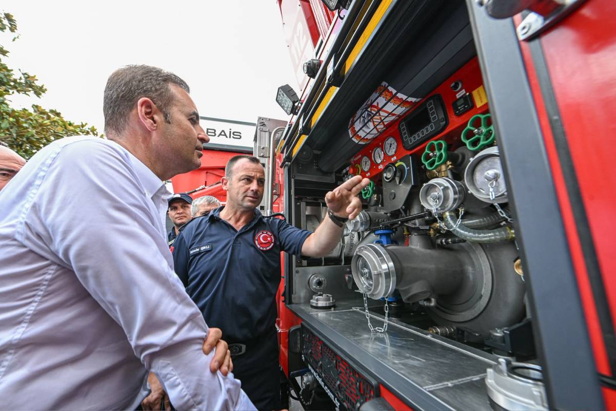 Balıkesir İtfaiyesi yeni araçlarla gücüne güç kattı