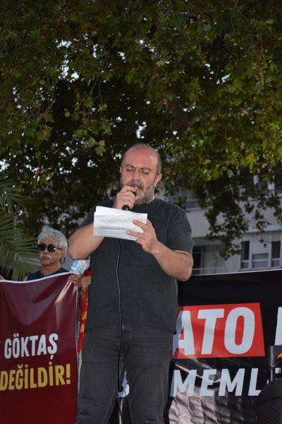 Edremit Körfezi'nde NATO Karşıtı Yürüyüş Düzenlendi