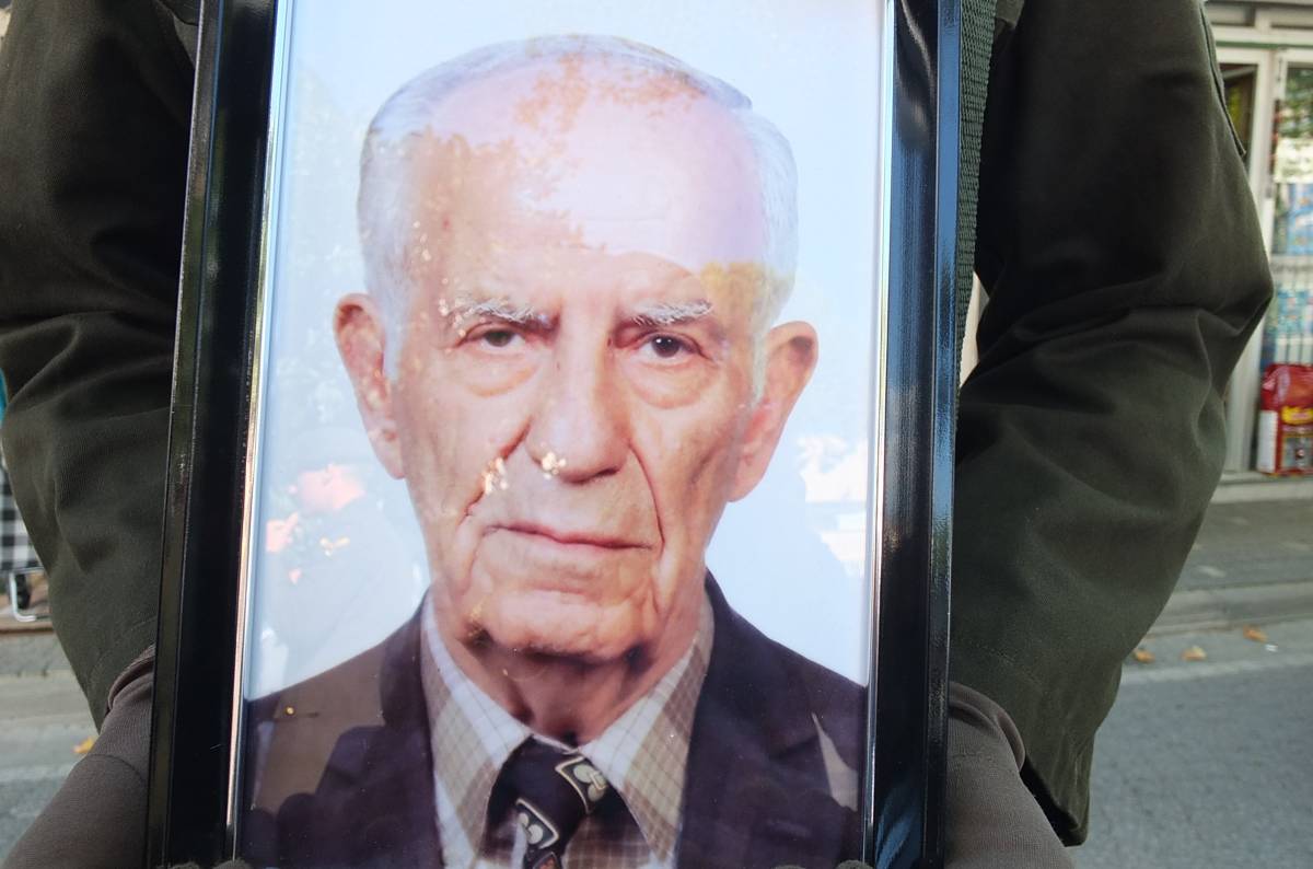 Burhaniye de emekli astsubay törenle toprağa verildi