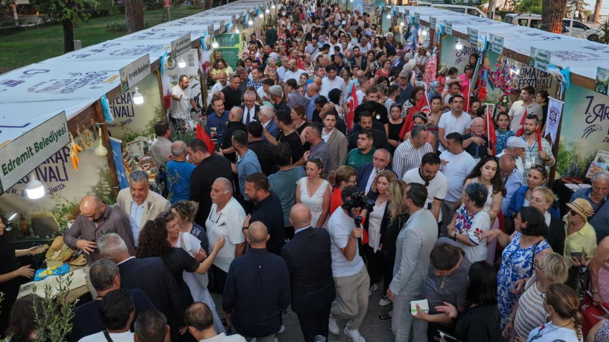 Uluslararası 7. Balıkesir Aromaterapi Festivali kapılarını açtı