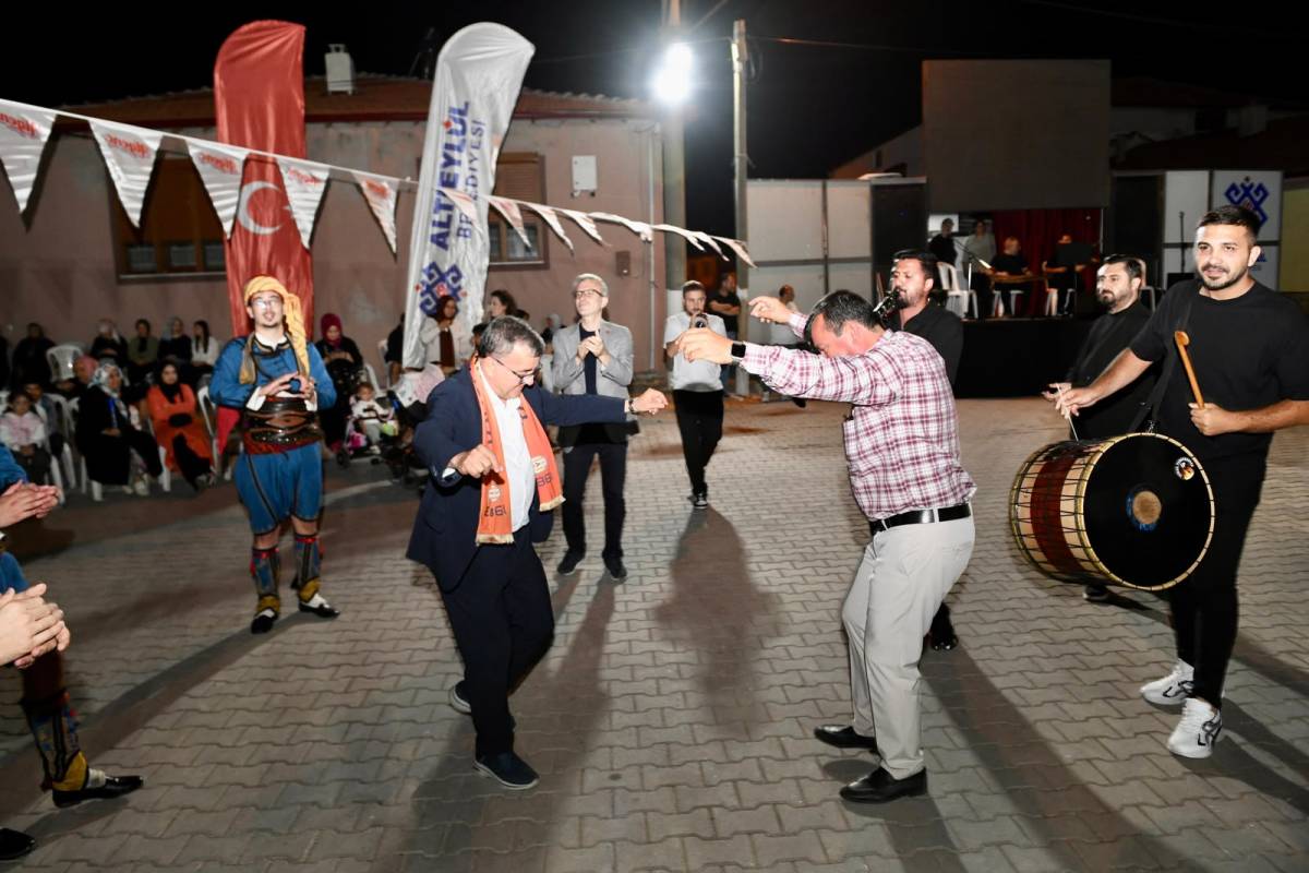 Altıeylül'de yaz coşkusunun ikinci durağı Yakupköy oldu