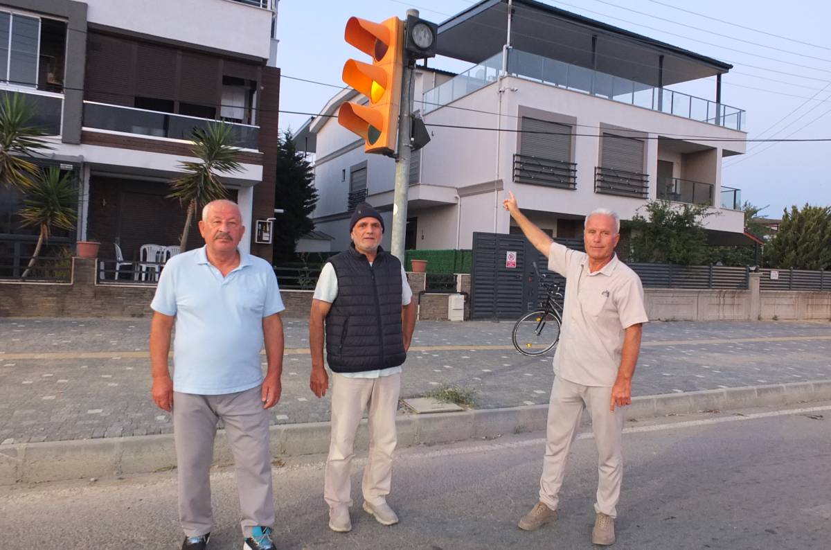 Burhaniye de yetersiz yaya çizgileri tepki çekti