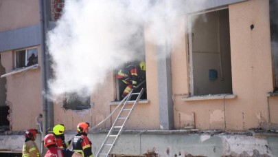 Balıkesir İtfaiyesi ortak tatbikatta göz doldurdu